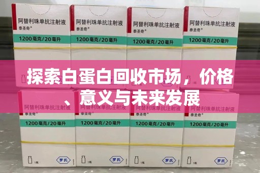宜昌探索白蛋白回收市场，价格、意义与未来发展