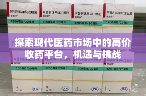 宜昌探索现代医药市场中的高价收药平台，机遇与挑战