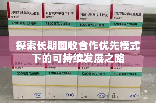 宜昌探索长期回收合作优先模式下的可持续发展之路
