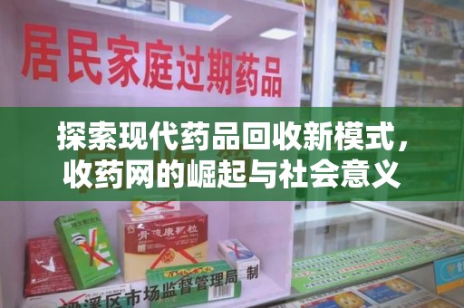 宜昌探索现代药品回收新模式，收药网的崛起与社会意义